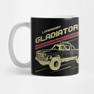 Jeep Gladiator J series Jeep car trailcat Mug